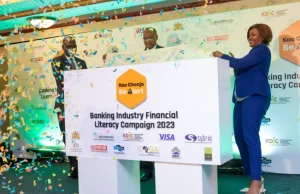 CBK Governor Dr. Patrick Njoroge during the launch of the banking sector's financial literacy campaign on June 8, 2023. PHOTO | COURTESY | KBA