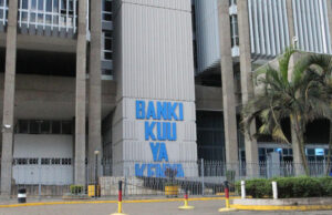 CBK Headquarters along Haile Selassie Avenue