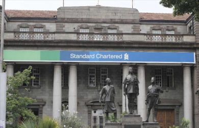 Standard Chartered Bank along Moi, Nairobi